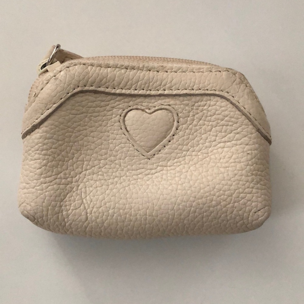 COPY - Brighton off white small coin makeup bag